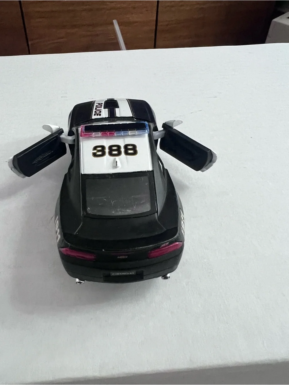 Kinsmart 2014 Chevrolet Camaro Police Car Interceptor 1:38 Scale Diecast Model